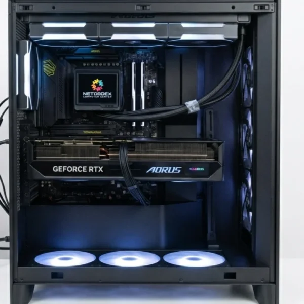 Echois | AMD Ryzen 9 9950X3D & NVIDIA RTX 5080 High-End Gaming and Content Creation Workstation - 64GB DDR5 4TB NVMe SSD
