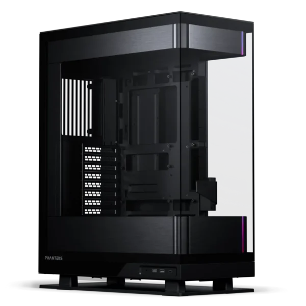 Phanteks Evolv X2 Mid Tower Case Brushed Black Aluminum Tempered Glass Vertical Airflow - PH-ES524XTG_DBK01