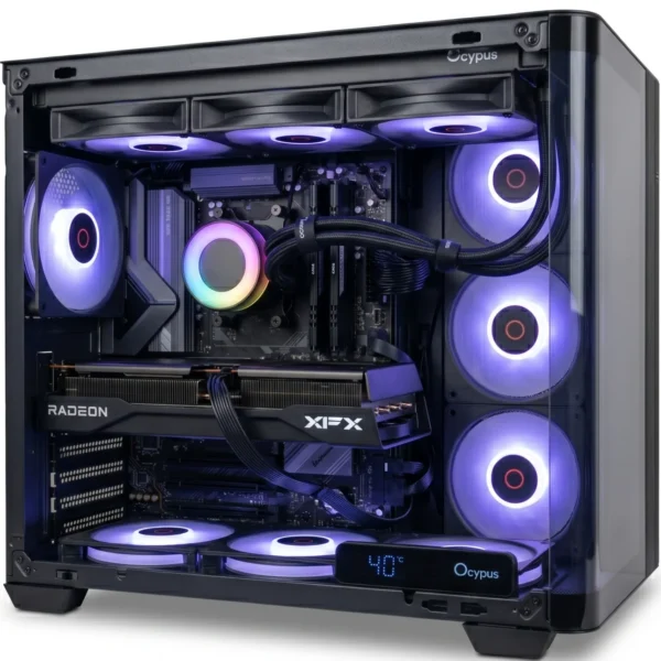 Fableon | AMD Ryzen 5 7600X RX 9060 XT 16GB Performance Mid-Range Gaming and Streaming PC - FABLEONPCBUILD