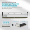 Klevv Bolt V White 32GB 2x16GB DDR5 6000MHz CL30 AMD Optimized - KD5AGU880-60A300I