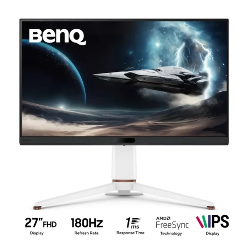 BenQ MOBIUZ 27 inch QHD IPS 180Hz 1ms GtG HDR400 USB-C 65W KVM Gaming Monitor - EX271Q