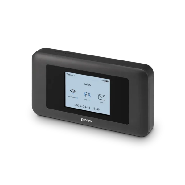 Prolink DL-7211 5G NR Wi-Fi 6 Mobile Router 2.77Gbps Portable Pocket Wifi 5050mAh Battery Charcoal - DL-7211