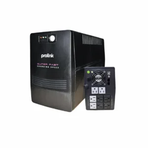 Prolink 1500VA Super Fast Charging Line Interactive UPS with Built in AVR and USB Port - PRO1501SFCU-8N