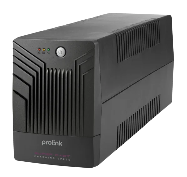 PROLiNK PRO1201SFC 1200VA Super-Fast Charging Line Interactive UPS with Built-in AVR - PRO1201SFC-6N