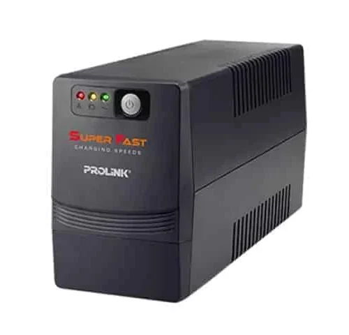 PROLiNK PRO851SFCU 850VA 510W Line Interactive UPS with 3-Step AVR USB Port and 2 Universal Sockets - PRO851SFCU-2U