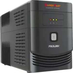 PROLiNK PRO700SFC 650VA 390W Line Interactive UPS with TRUE AVR and 4 NEMA Sockets - PRO700SFC-4N