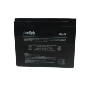 Reliable-Replacement-UPS-Battery Prolink 12V 8.2Ah Maintenance Free VRLA Battery for UPS Auto-Gate and Alarm System - PBV4FB
