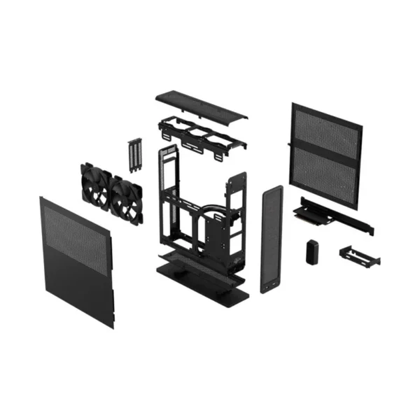 Fractal Design Ridge Black Mini ITX Case PCIe 4.0 Riser - FD-C-RID1N-11