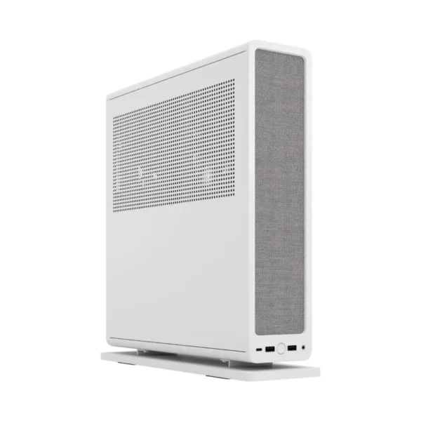 Fractal Design Ridge White Mini ITX Small Form Factor Case PCIe 4.0 Riser - FD-C-RID1N-12