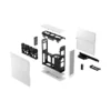 Fractal Design Ridge White Mini ITX Small Form Factor Case PCIe 4.0 Riser - FD-C-RID1N-12