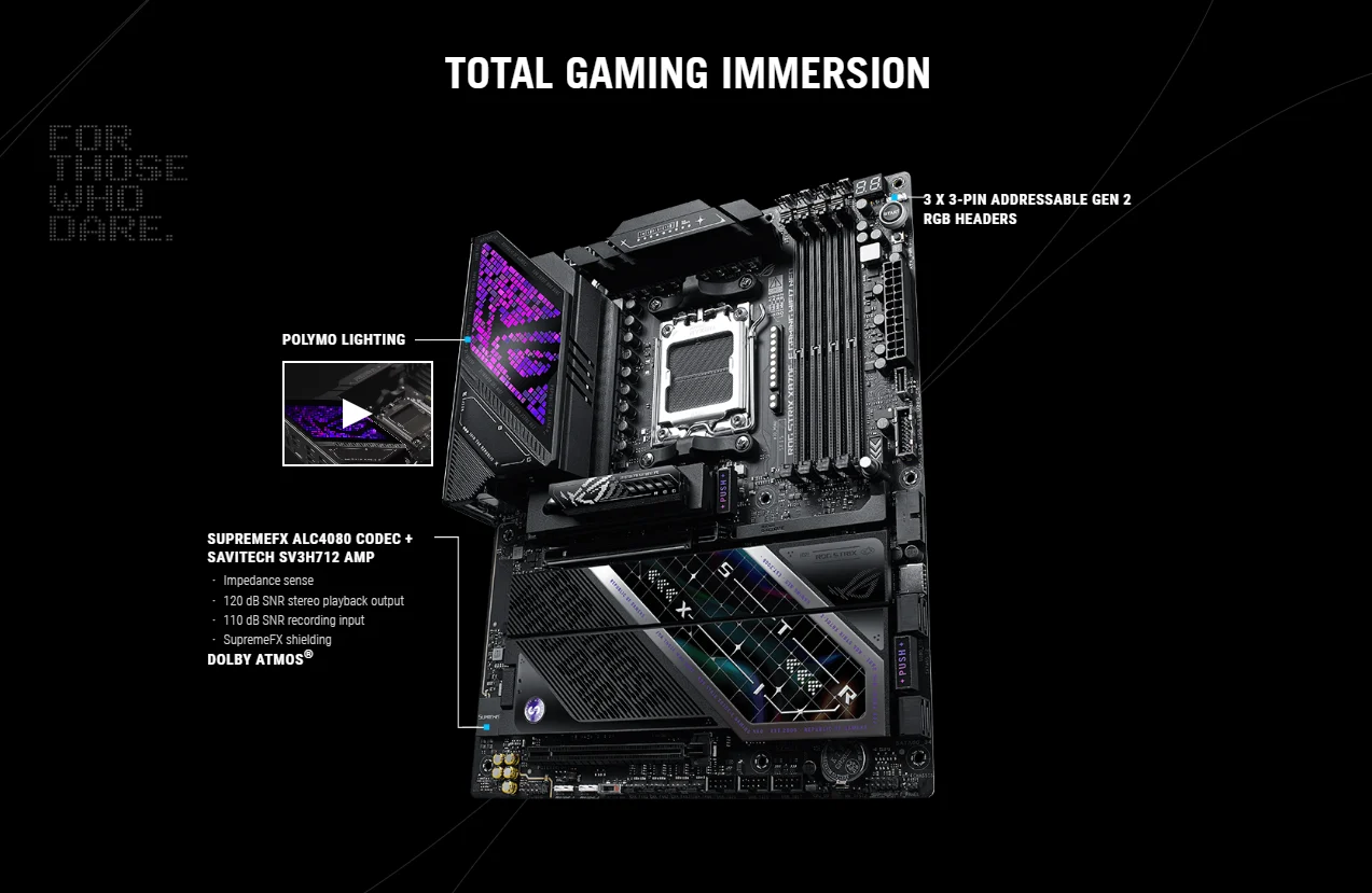 ASUS ROG Strix X870E-E Gaming WiFi7 Neo ATX AM5 DDR5 USB4 PCIe 5.0 Motherboard - ROG STRIX X870E-E GAMING NEO