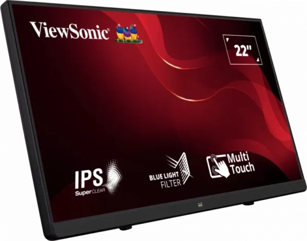 TD2230_RF02_pc_l ViewSonic 22 Inch Full HD SuperClear IPS 10 Point Multi Touch Monitor - TD2230