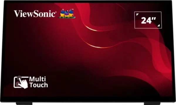 ViewSonic 24 Inch Full HD 100Hz VA 10-Point PCAP Touch Monitor - TD2465