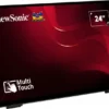 ViewSonic 24 Inch Full HD 100Hz VA 10-Point PCAP Touch Monitor - TD2465