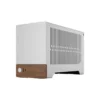 Fractal Design Terra Silver - Mini-ITX SFF Case Anodized Aluminum FSC Walnut - FD-C-TER1N-02