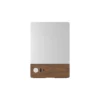 Fractal Design Terra Silver - Mini-ITX SFF Case Anodized Aluminum FSC Walnut - FD-C-TER1N-02