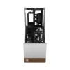 Fractal Design Terra Silver - Mini-ITX SFF Case Anodized Aluminum FSC Walnut - FD-C-TER1N-02