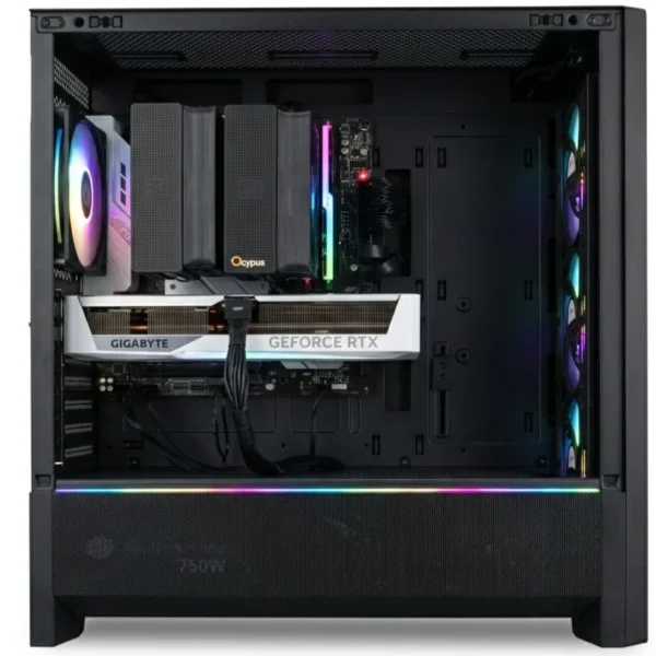 Verdant | AMD Ryzen 7 9700X & GeForce RTX 5070 12GB Ultrawide Gaming PC - 32GB 7200MHz DDR5 - 34-Inch 200Hz UWQHD Content Creation Desktop