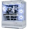 Wisp | AMD Ryzen 7 7700 & Radeon RX 9060 XT 16GB White Gaming PC - 32GB DDR5 7200MHz - 1440p Streaming and Content Creation Desktop
