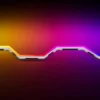 HYTE Noodle LN60 White Flexible Digital RGB LED Strip 575mm 40 LEDs - ACC-HYTE-LN-60-W