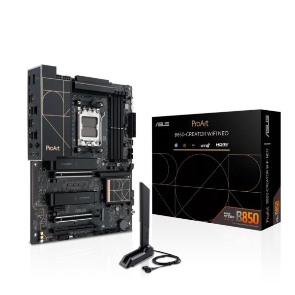 fwebp (8) ASUS ProArt B850-CREATOR WIFI NEO ATX AM5 Motherboard DDR5 Dual 5G LAN WiFi 7 - PROART B850-CREATOR WIFI NEO