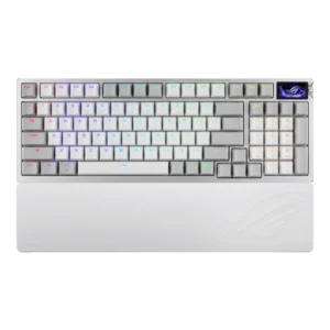 ASUS ROG Azoth 96 HE Wireless Analog Gaming Keyboard White Layout 96 ROG HFX V2 Magnetic Switches OLED Display 8K Polling - M902 ROG AZOTH 96 HE L/WHT/HFXV2/US/PBT