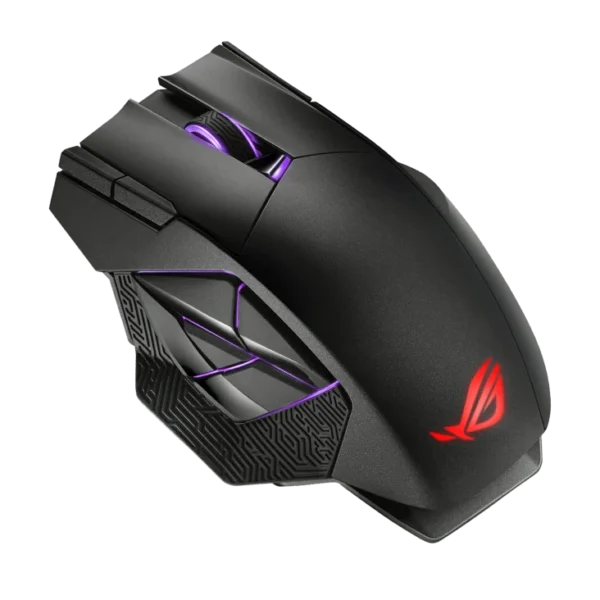 ASUS ROG Spatha X Wireless Gaming Mouse 19000 DPI 12 Programmable Buttons Magnetic Charging Stand - P707 ROG SPATHA X