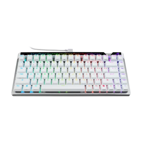 ASUS ROG Falchion Ace 75 HE 75% Layout Hot-Swappable Magnetic Switches 8000Hz Polling White - M705 ROG FALCHION ACE 75HE/WT/V2X/US/PBT