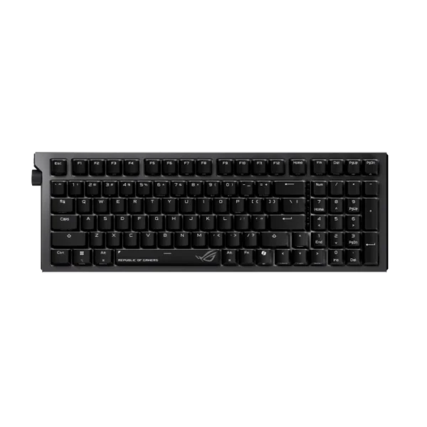 ASUS ROG Strix Morph 96 Wireless Mechanical Gaming Keyboard 96% Layout Hot Swappable ROG NX V2 Snow Switches South-facing PCB Tri-mode - X903 STRIX MORPH 96 WL/NXSWV2