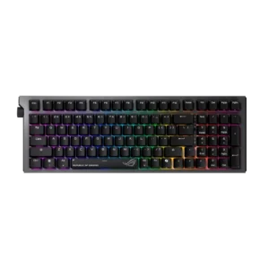ASUS ROG Strix Morph 96 Wireless Mechanical Gaming Keyboard 96% Layout Hot Swappable ROG NX V2 Snow Switches South-facing PCB Tri-mode - X903 STRIX MORPH 96 WL/NXSWV2