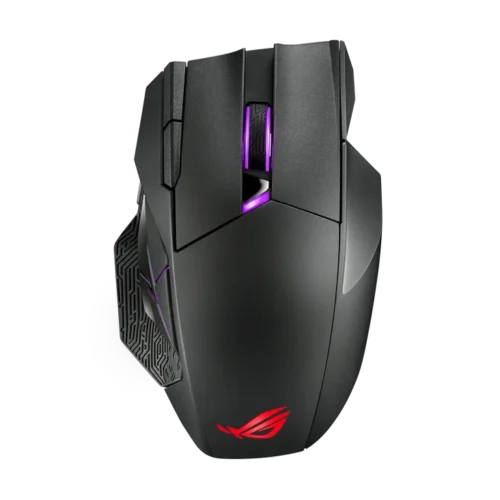 ASUS ROG Spatha X Wireless Gaming Mouse 19000 DPI 12 Programmable Buttons Magnetic Charging Stand - P707 ROG SPATHA X