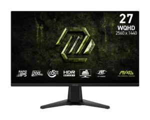 MSI MAG 275QF E20 27" WQHD 2560x1440 200Hz 0.5ms Rapid IPS FreeSync Gaming Monitor | MAG 275QF E20