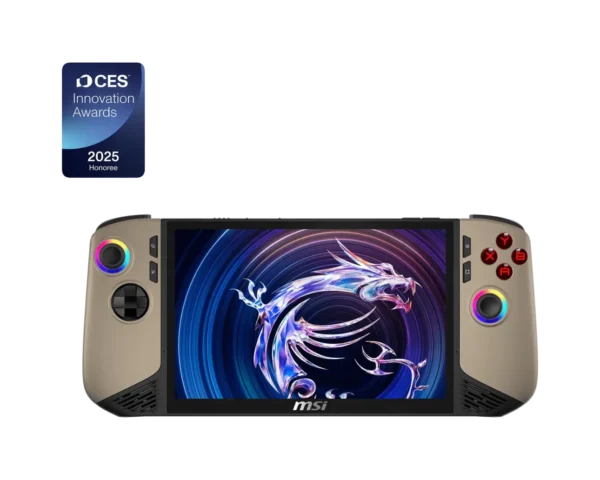 MSI Claw 8 AI+ A2VM 8" FHD+ 120Hz VRR Intel Core Ultra 7 32GB LPDDR5x Windows 11 Gaming Handheld - CLAW 8 AI+ A2VM-019PH