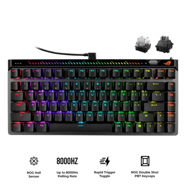 sdgnsrynty_1600x ASUS ROG Falchion Ace 75 HE Gaming Keyboard - 75% Layout, Hot-Swappable Magnetic Switches, 8000Hz, PBT Keycaps Black - M705 ROG FALCHION ACE 75HE/BK/V2X/US/PBT