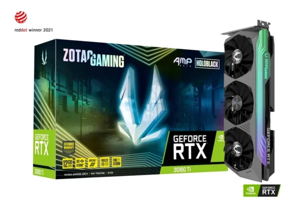 Zotac Gaming GeForce RTX 3080 Ti AMP Holo 12GB GDDR6X 3xDP 1xHDMI - ZT-A30810F-10P