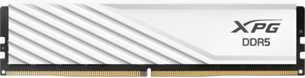 ADATA XPG Lancer Blade RGB 8GB DDR5 5600MHz White Heatsink Memory - AX5U5600C468G-SLABWH