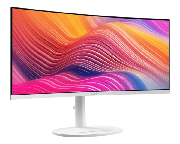 MSI Modern 34-inch UWQHD 120Hz 1500R Curved Monitor 98W PD KVM - MODERN MD342CQPW