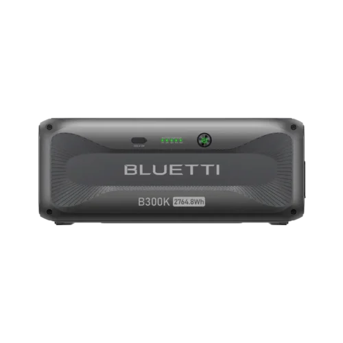 BLUETTI B300K Expansion Battery Module - 2764.8Wh LiFePO4 51.2V Backup Power - P-B300K2-UN-GY-20