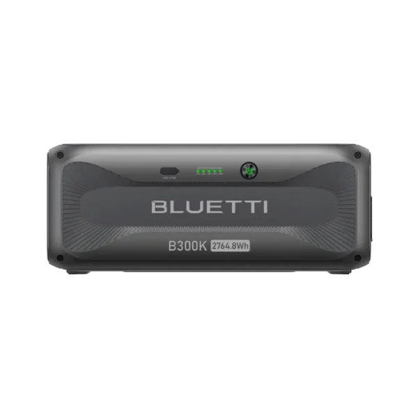 BLUETTI B300K Expansion Battery Module - 2764.8Wh LiFePO4 51.2V Backup Power - P-B300K2-UN-GY-20
