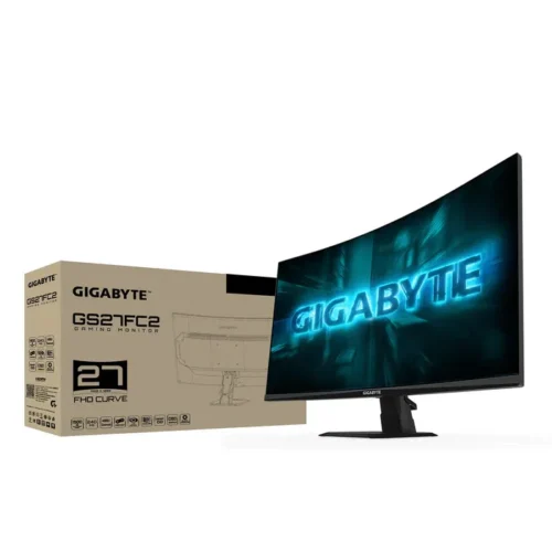 GIGABYTE GS27FC2 27-Inch Curved 1500R VA FHD 1080p 240Hz 1ms Gaming Monitor - GP-GS27FC2-AP