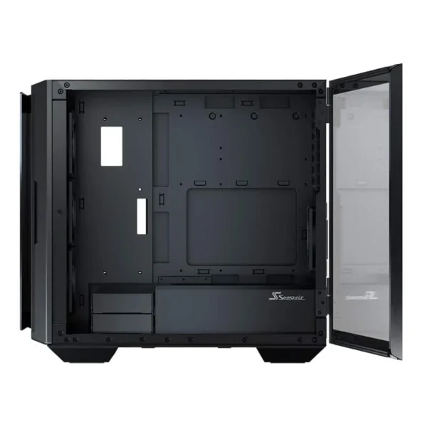 Seasonic Syncro Q704 + DPC-850 850W 80 PLUS Platinum Fully Modular PC Case & Power Supply Bundle - SSR850FB
