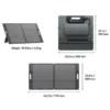 BLUETTI PV100 100W Monocrystalline Foldable Portable Solar Panel with MC4 Connector - P-PV100-UG-BK-MD-010