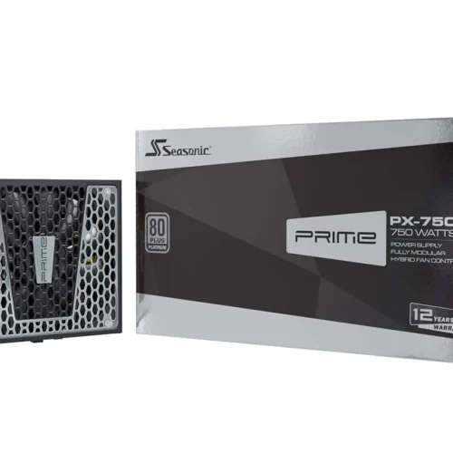 SEASONIC Prime Platinum 750W 80 Plus Fully Modular ATX Power Supply - SSR-750PD