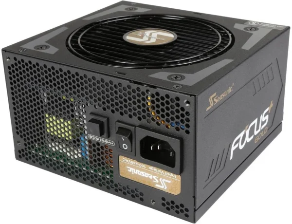 Seasonic FOCUS Plus 650W 80+ Gold Fully Modular ATX Power Supply - SSR-650FX
