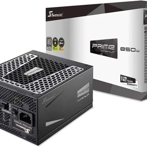 Seasonic PRIME TX-850 850W 80 PLUS Titanium Fully Modular ATX Power Supply - SSR-850TR