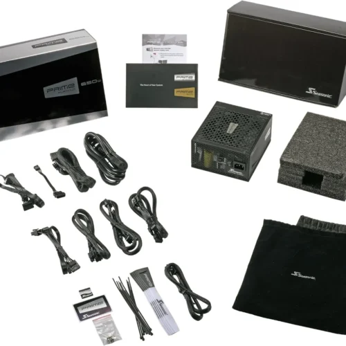 Seasonic Prime Platinum 650W Fully Modular ATX12V Power Supply - SSR-650PD