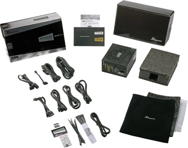 Seasonic Prime Platinum 650W Fully Modular ATX12V Power Supply - SSR-650PD