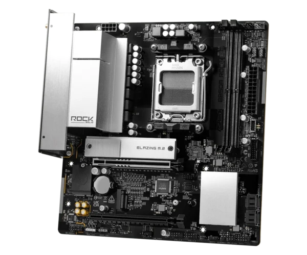 B850M Rock WiFi(L5) ASROCK B850M Rock WiFi - AMD AM5, DDR5 8200+, PCIe 5.0, WiFi 6E Micro-ATX Motherboard - ASROCK B850M ROCK WIFI
