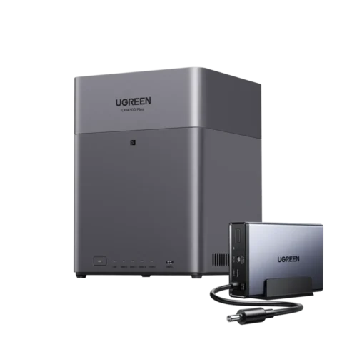 UGREEN NASync DH4300 Plus 4-Bay Network Attached Storage 8-Core 8GB RAM 2.5GbE 4K HDMI - DH4300 PLUS