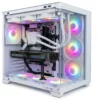 NimbusX High-End White Edition Gaming & Streaming PC - AMD Ryzen 7 7800X3D, RTX 5070, 32GB DDR5, 1TB Gen4 NVMe - 1440p & 4K Desktop. NimbusX | High-End White Edition Gaming & Streaming PC - AMD Ryzen 7 7800X3D, RTX 5070, 32GB DDR5, 1TB Gen4 NVMe - 1440p & 4K Desktop
